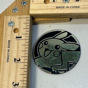 Pokémon Pikachu Metal Coin Token Medallion 2” Collectible Coin Blue